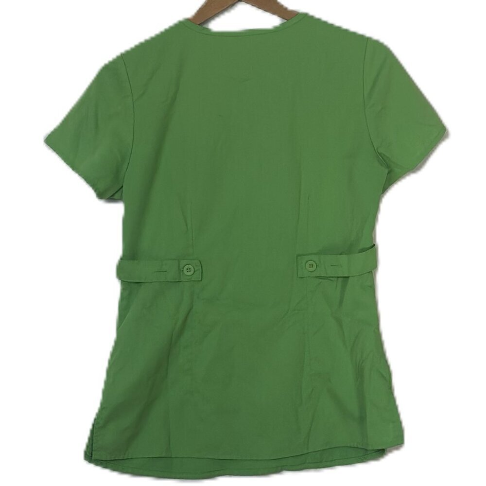 Lime Green Scrub Top Size Small Grey's Anatomy - Picture 4 of 5